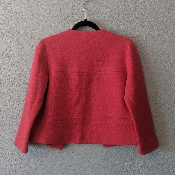 Carrolls Kimberly 100% wool vintage pink Blazer - Picture 3 of 8